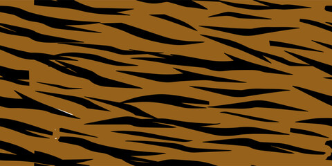 Orange Vector. Nature Girly Giraffe. Abstract Grunge Texture. Brown Stripe Print. Wild Abstract Background. Vector Pattern. Black Tropical Zebra. African Animal Paint. Black Line Tiger. Jungle Pattern