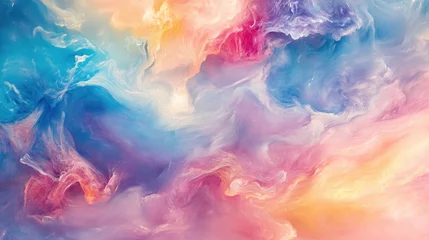Abstract Cloud Painting