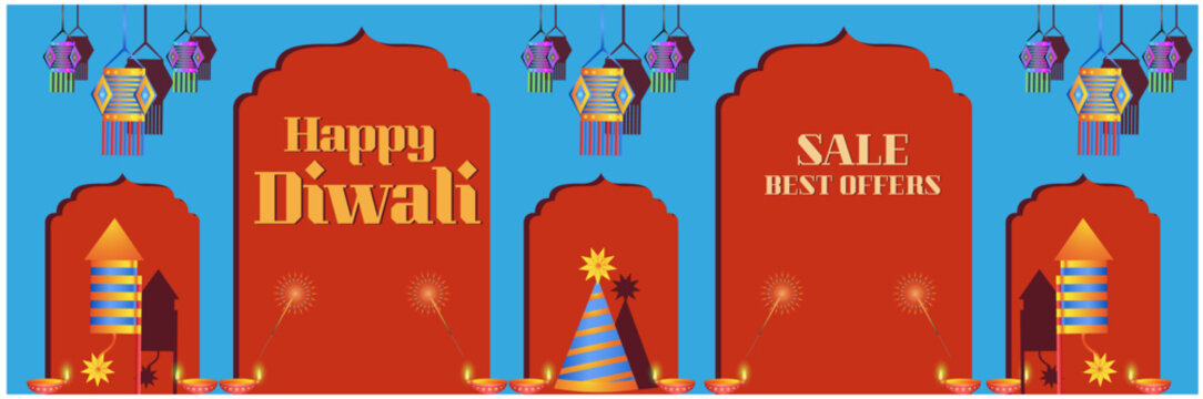 Happy Diwali Celebration Background Diwali Festival icon