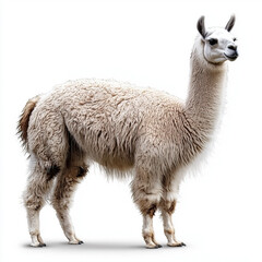 Fototapeta premium Lama Isolated