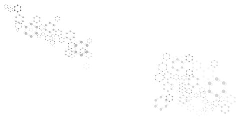 Abstract cube hexagon shape background, hexagon shape pattern innovative concept background.