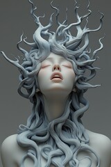 Emotional Depth in Abstract 3D Art