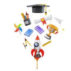 education 3d icon