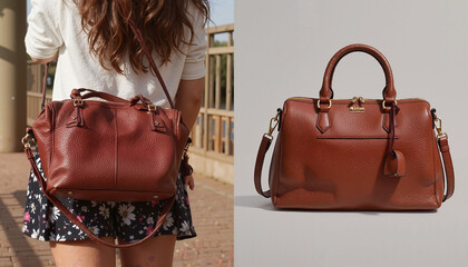 Women's leather purses