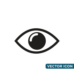 eye icon simple templated