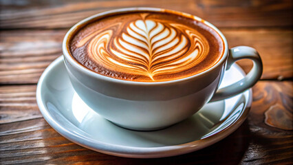 cup of coffee with beans