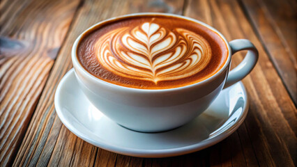 cup of coffee with beans
