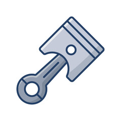 piston icon vector design template simple and clean