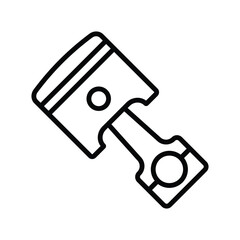 piston icon vector design template simple and clean