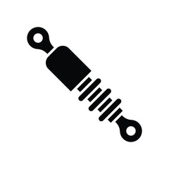 shock breaker icon vector design template simple and clean