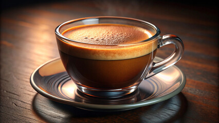 Fototapeta premium cup of coffee with beans