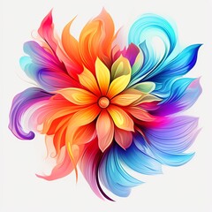 Obraz premium abstract flower background