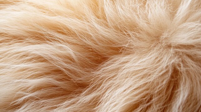 A close-up shot of soft, fluffy fur.