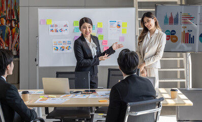 Welcoming New Team Member in Office Presentation