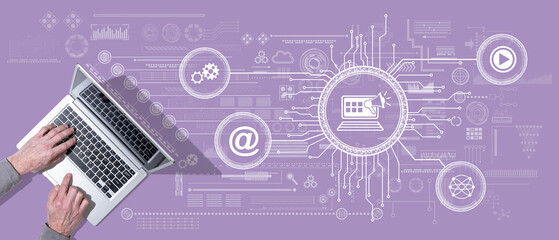 Concept of web advertising