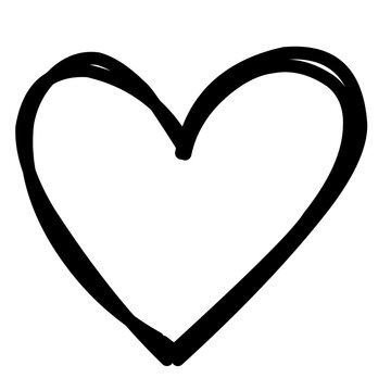 Hand drawn heart 