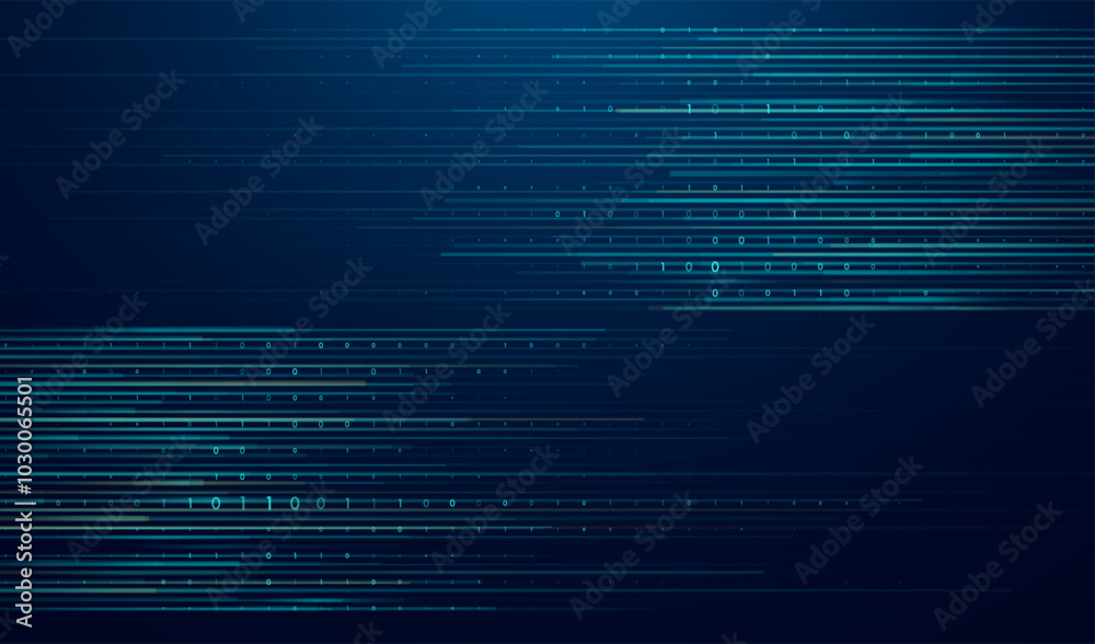 Poster abstract big data code representation. modern high-tech data background. graphic concept for your de