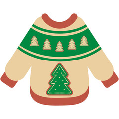 Christmas Sweater Illustration