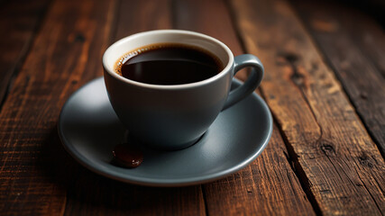 Obraz premium cup of coffee with beans