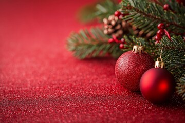 Christmas Season Background created with Generative AI