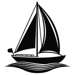 silhouette of a sailboat