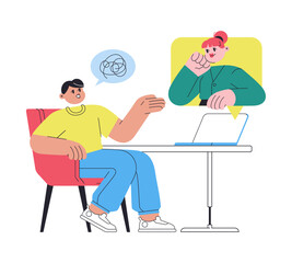 Online appointment with a psychologist