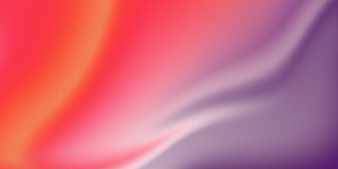 This vibrant abstract background features a soft, flowing gradient of pink, orange, and purple