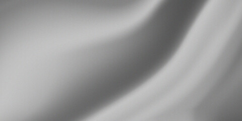 Soft gray abstract background with smooth elegant folds