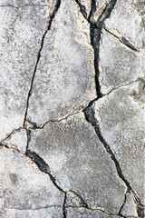 Obraz premium Cracked wall concrete texture high resolution photo
