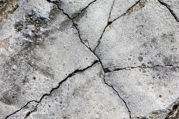 Cracked wall concrete texture high resolution photo