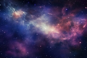 Obraz premium Universe of galaxy nebula space backgrounds.