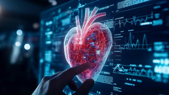 Exploring the evolution of cardiology technology heart shape and medical data integration

