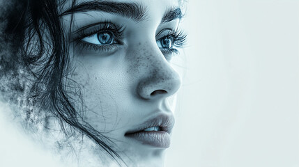 Fototapeta premium Human with depression