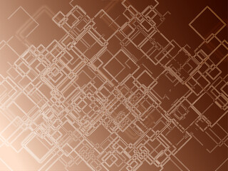 Cyber ​​material_background image_orange