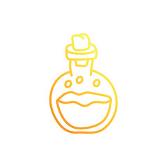 Poison hand draw doodle vector icon