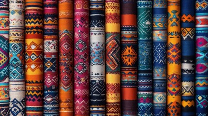 Vibrant Colorful Textiles from Around the World