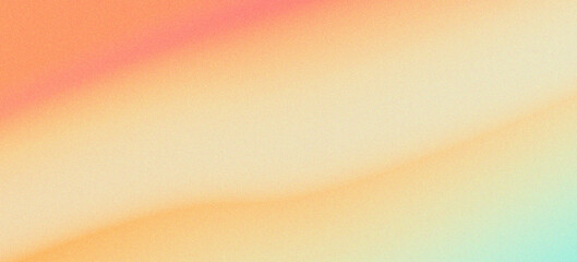 Grainy gradient background wheat salmon and orange noise texture, abstract vibrant backdrop banner poster wallpaper header design, shine bright light and glow grainy noise texture backdrop