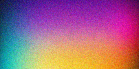 Colorful Gradient Background with Noise Texture Effects. glowing  Vibrant grainy gradient background, colorful  noise texture, retro banner poster cover backdrop header design.