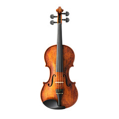Fototapeta premium Violin, isolated on a transparent background