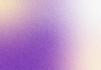 purple light purple cream grainy texture background, abstract gradient, glowing banner poster header cover backdrop design