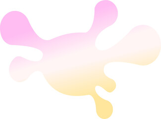 Gradient Abstract Shape Illustration