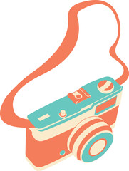 illustration of a camera