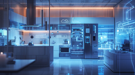 Smart Home Ecosystem, IoT Integration, Connected Appliances, AI-Driven Convenience, Everyday Task Simplification, Lifestyle Enhancement