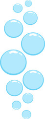 Illustration of air bubbles