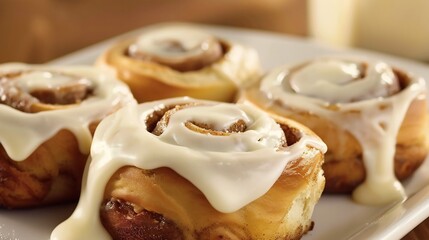 Delicious Cinnamon Rolls with Creamy Icing