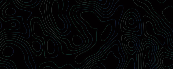 Abstract Dark Topographic Contour Line Design Featuring Smooth Organic Shapes Ideal for High-Resolution Vector Backgrounds and Creative Projects
