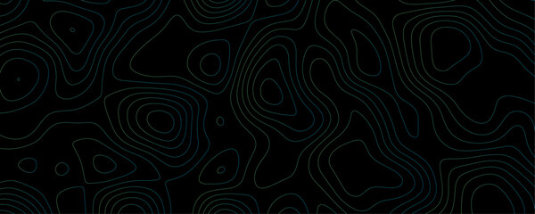 High-Resolution Dark Topographic Contour Line Pattern with Flowing Organic Shapes Ideal for Use in Creative Templates and Professional Graphic Design Projects
