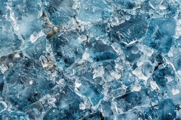 Obraz premium Arctic ice texture outdoors mountain glacier.