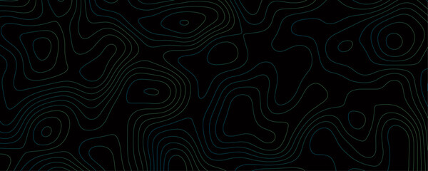 Detailed Dark Topographic Contour Line Pattern with Smooth Flowing Organic Shapes Perfect for Professional Vector Backgrounds and Graphic Design Projects
