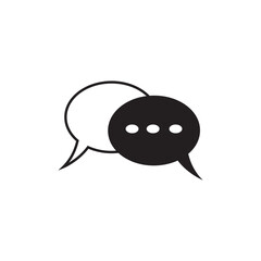bubble chat logo icon